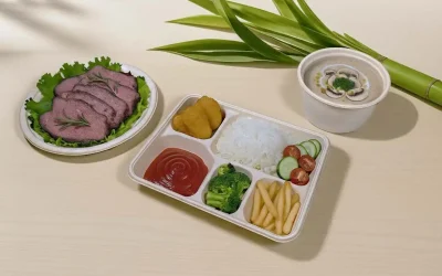 Kemasan Bagasse Ampas Tebu Ramah Lingkungan