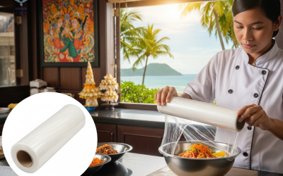 Beli Plastic Wrap Tebal Restoran Bali?