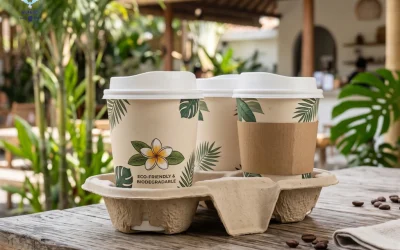 Biodegradable Cup Holder Bali: Solusi Takeaway F&B