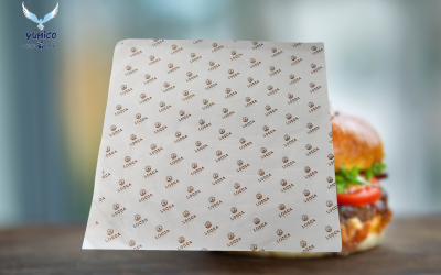 Burger Paper With Logo