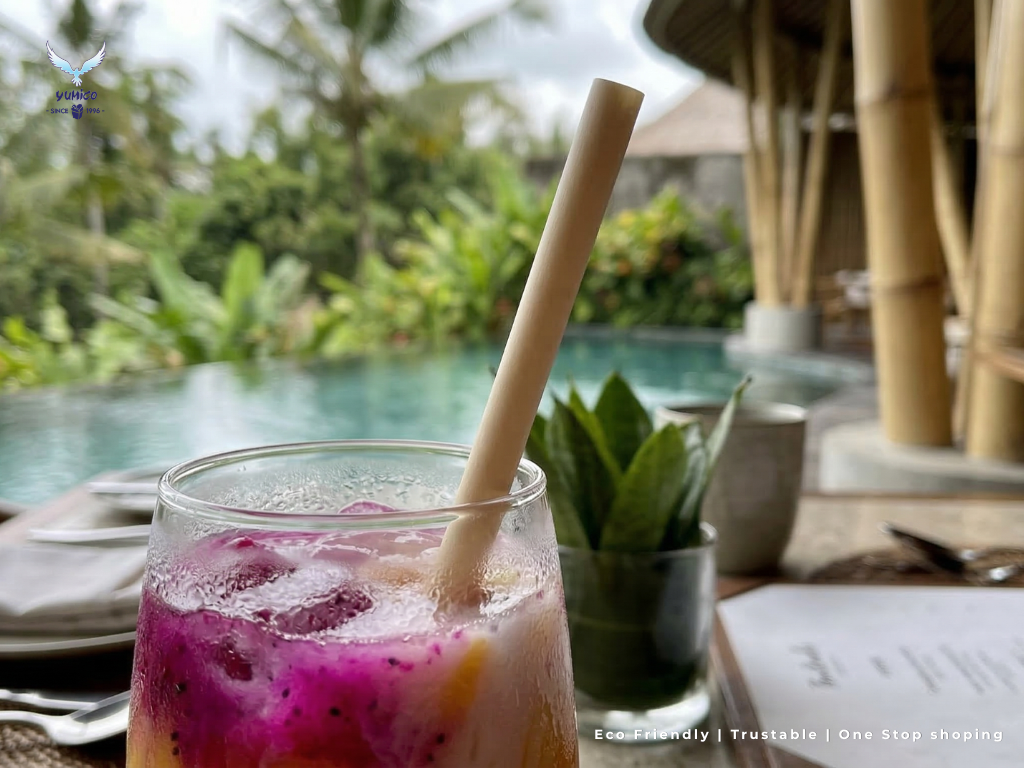 Cassava Straw Supplier Bali – 100% Biodegradable Solutions Cassava straw supplier Bali wholesale eco friendly biodegradable ecoplas straws Yumico.