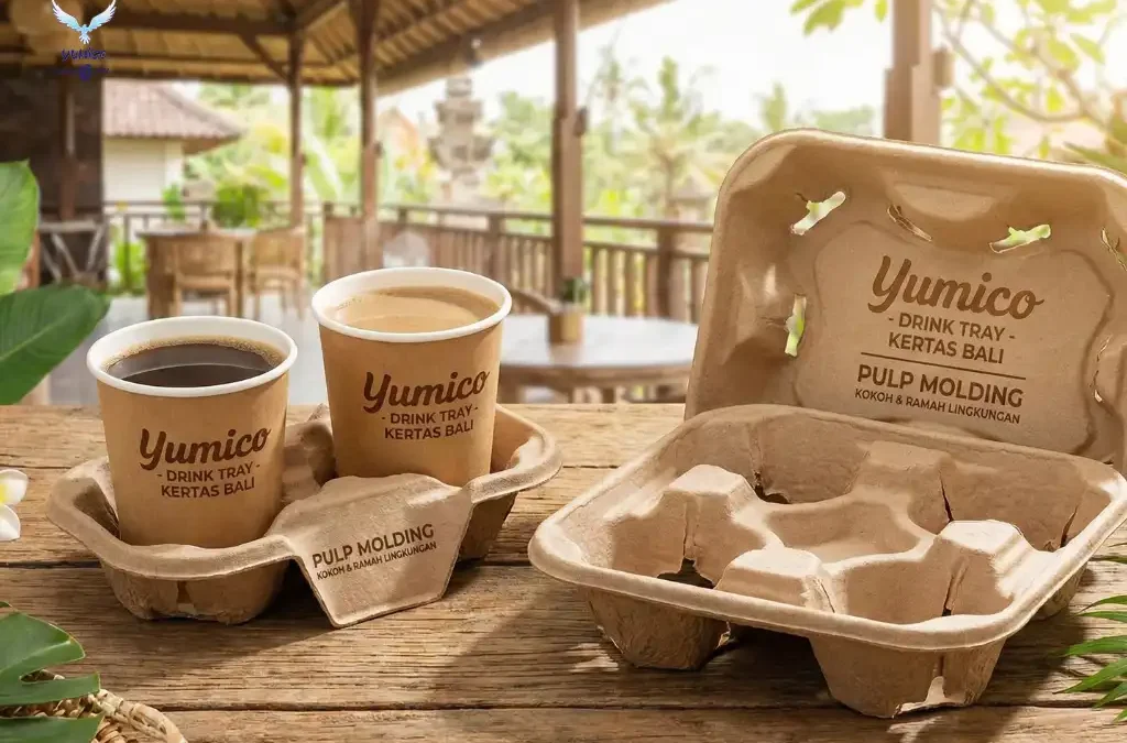 Drink Tray Kertas Bali: Solusi Takeaway Minuman Aman
