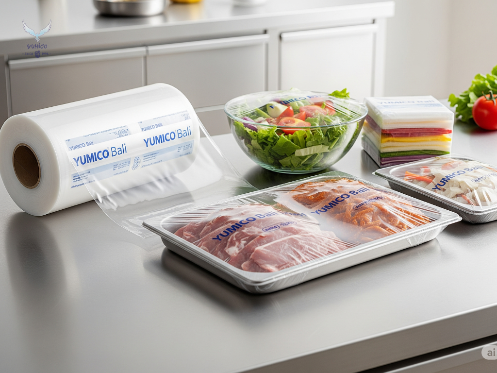 Panduan memilih plastic wrap: inspeksi ketebalan dan kualitas untuk kebutuhan restoran Bali.