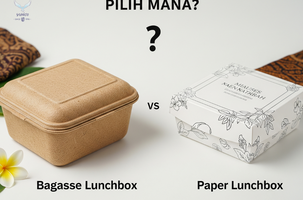 Lunchbox Bagasse vs Kertas: Pilih Mana?