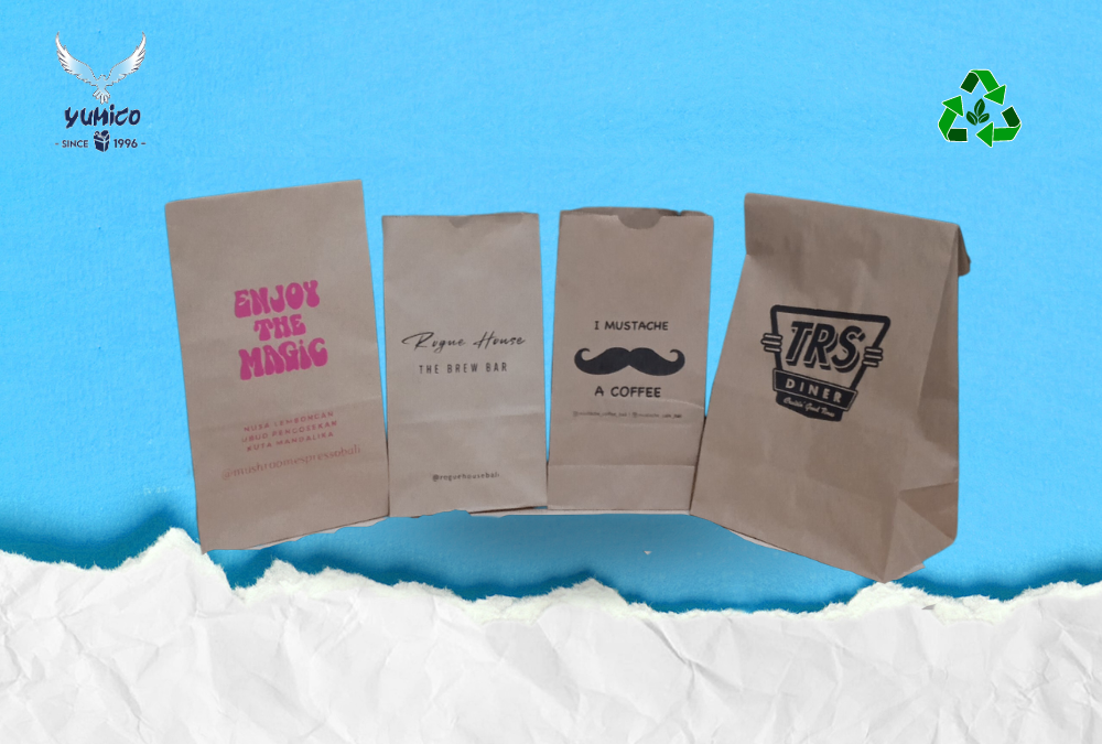 Paper Bag Food Logo