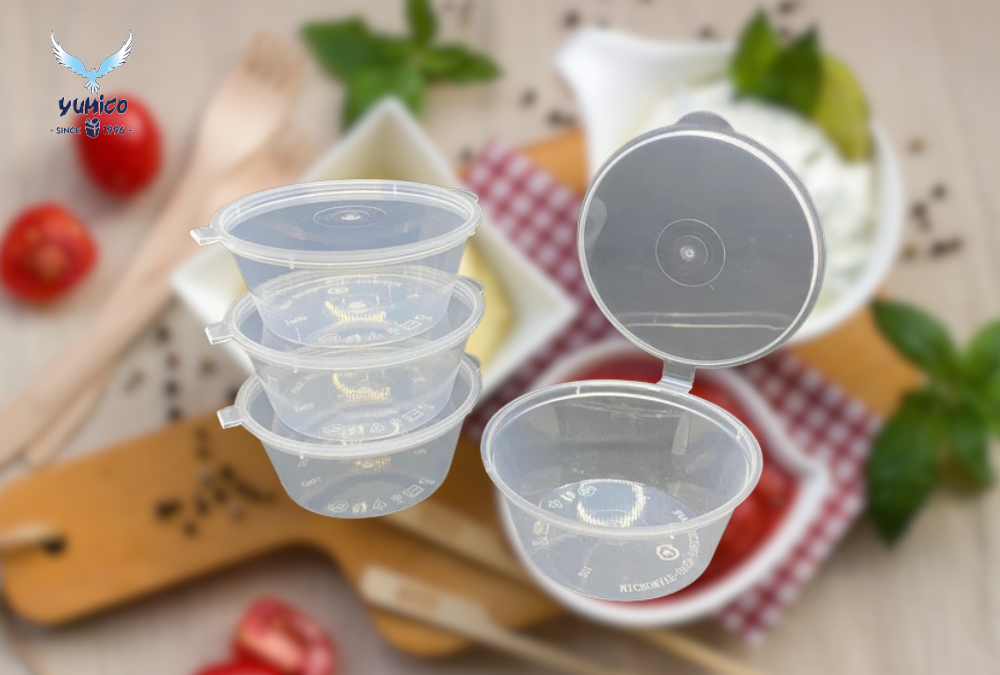 Practical and Spill Proof Sauce Cups
