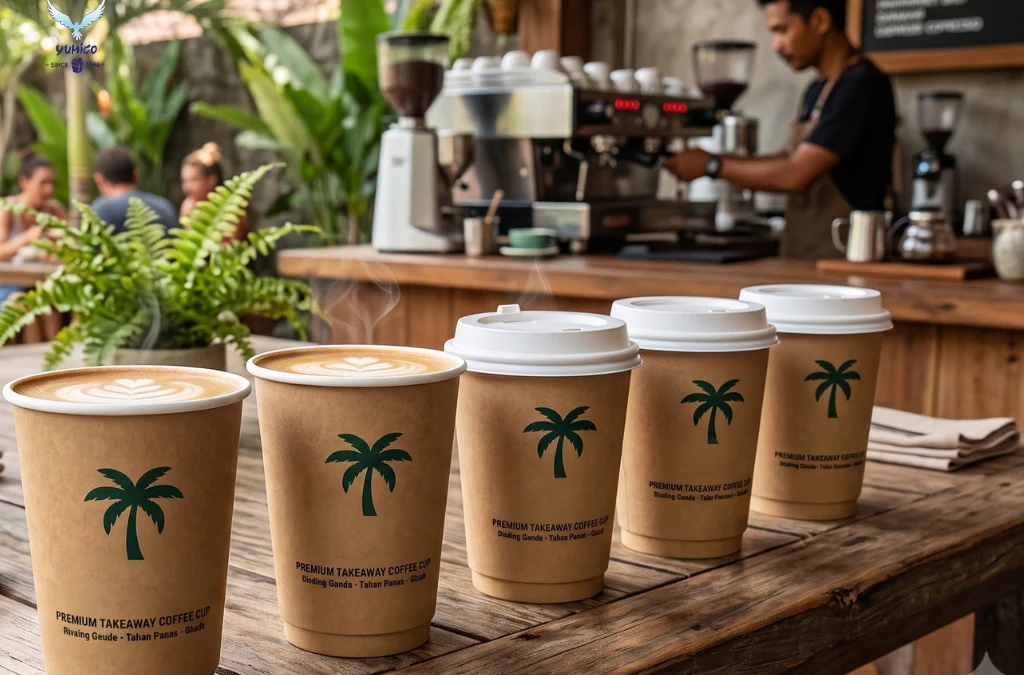 Supplier Paper Cup Kafe Terpercaya untuk F&B Bali