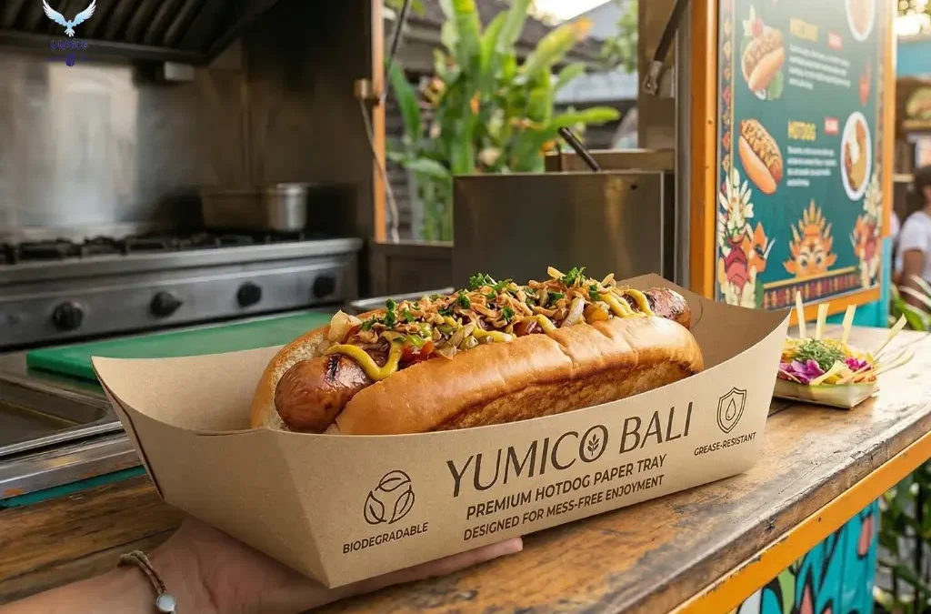 Hotdog Paper Tray: Eco-Friendly & Mess-Free Packaging