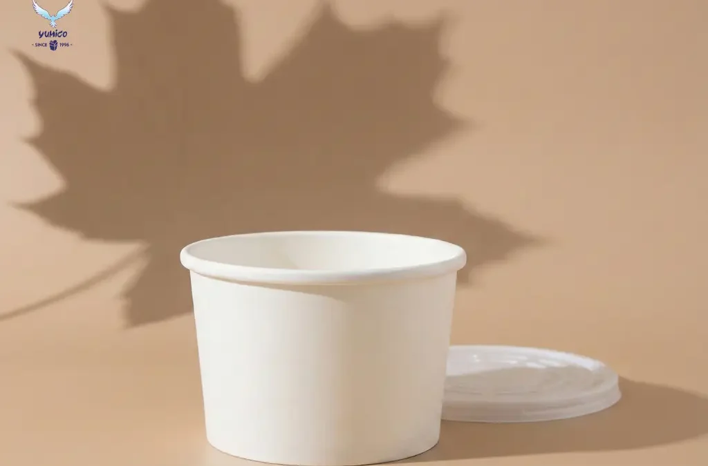 Mangkok Kertas Tahan Panas: Solusi Makanan Berkuah Aman