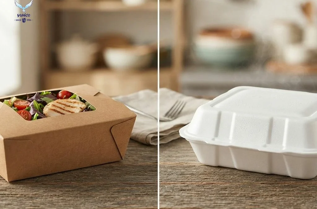 Infografis Bagasse Kraft Cornstarch: Pilih Mana untuk F&B?