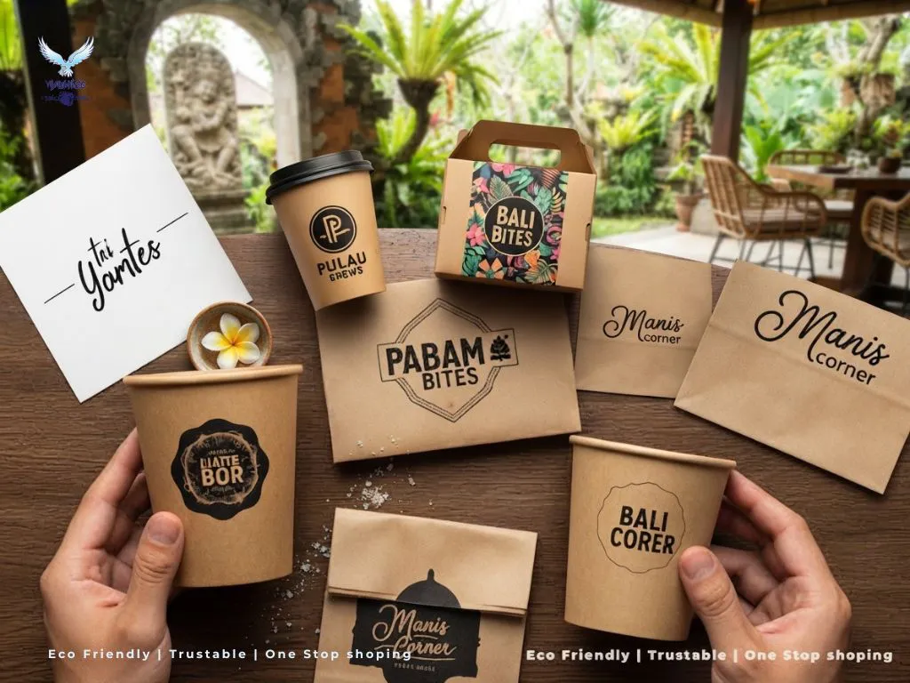 Standar food grade packaging aman dan higienis untuk kafe dan restoran di Bali oleh Yumico